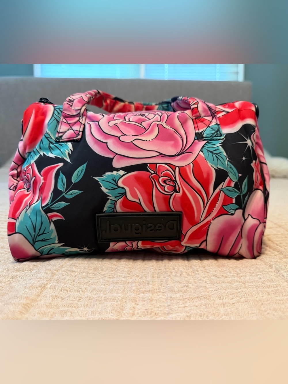Desigual Floral Nolita Mini Briefcase Bag, Women’s